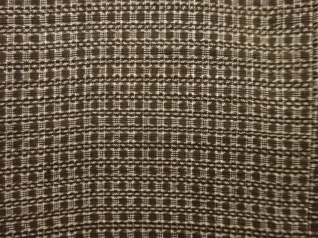 JAPANESE KIMONO / ANTIQUE MENS KIMONO / SILK / DORO OSHIMA TSUMUGI